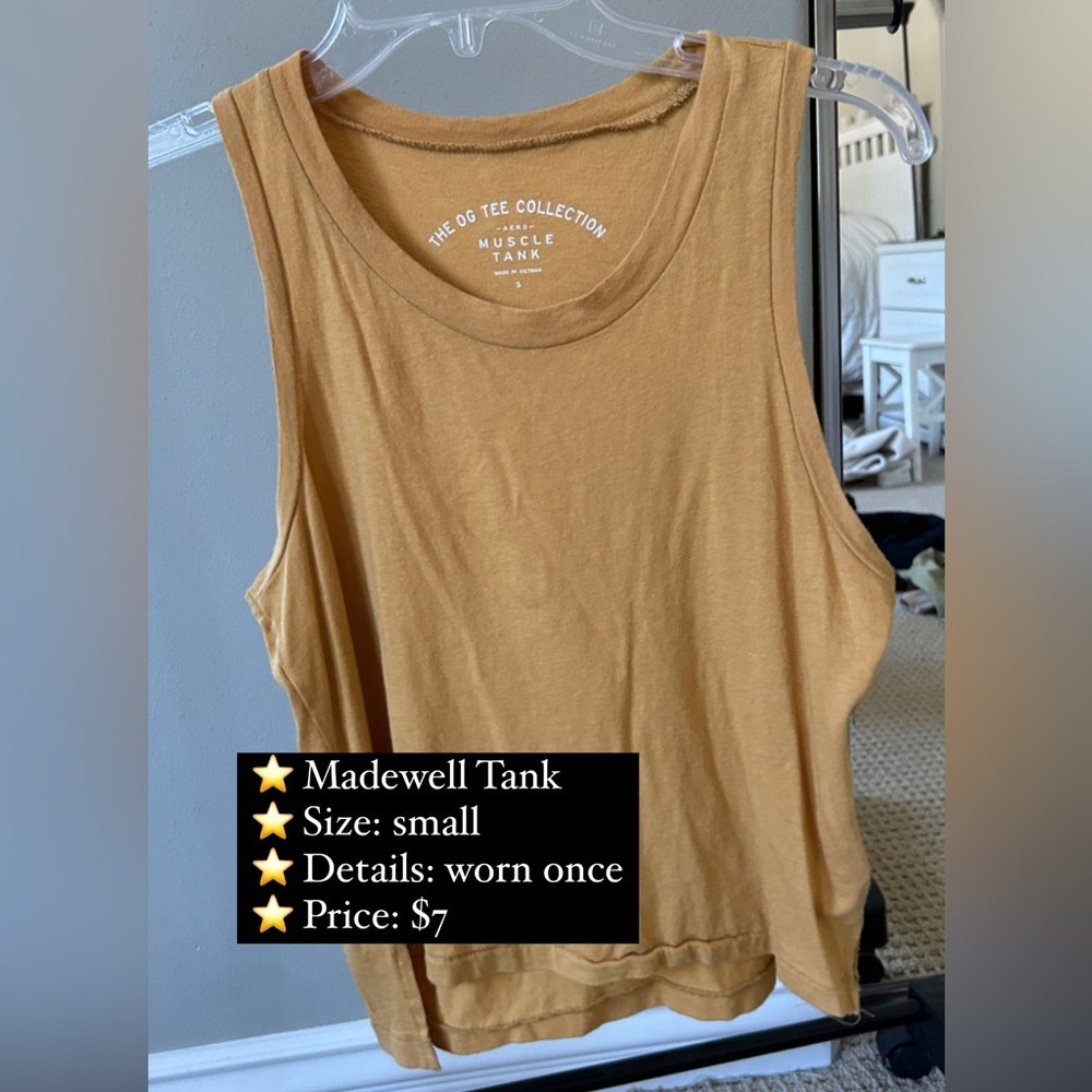Madewell tank top
